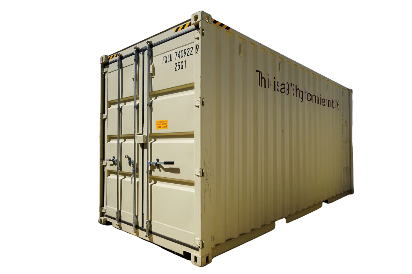 20ft High Cube One Trip Container – Secure, Durable & Near New
