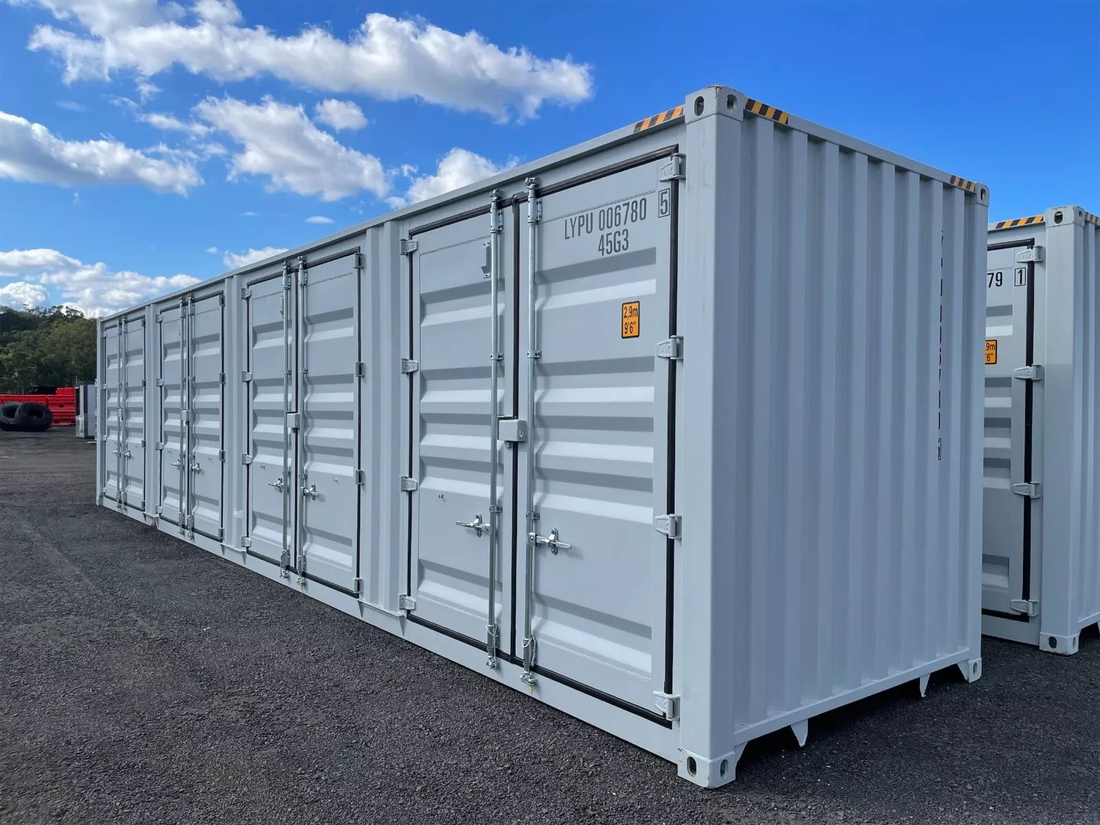 40ft High Cube Four Door Open Side Container – Secure & Versatile Storage - Image 2