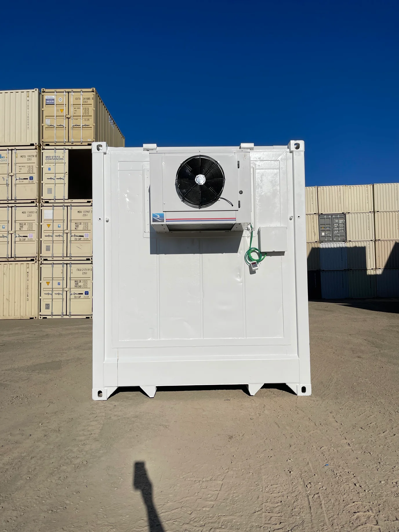 40ft High Cube Refrigerated Container (Used Box – New Motor, Single Phase 3HP Cooler) - Image 2