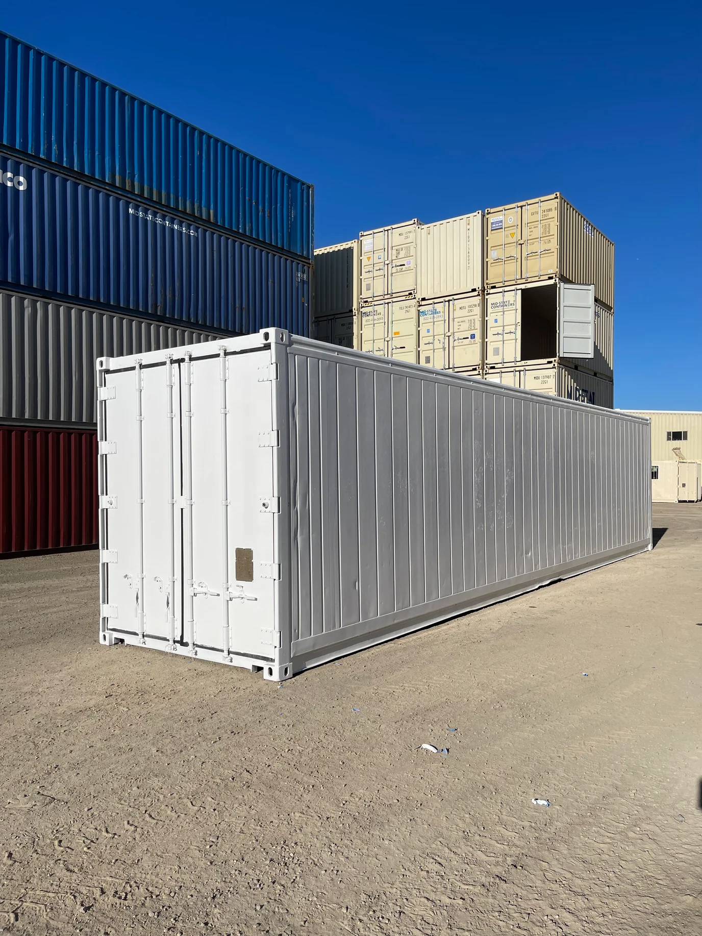 40ft High Cube Refrigerated Container (Used Box – New Motor, Single Phase 3HP Cooler)