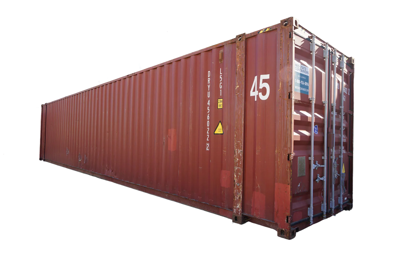45ft High Cube Cargo Worthy Premium Container – Maximum Capacity & Secure Storage
